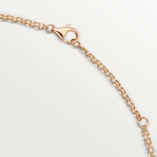 Cartie LOVE NECKLACE, 2 DIAMONDS LOVE ネックレス、ダイヤモンド2個